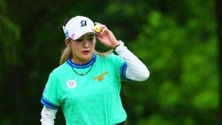 ９位の桑木志帆は６試合連続トップ10入り「勝てるように心技体を」明治安田レディス最終日