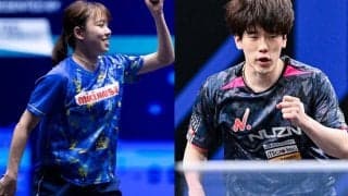 卓球日本WCで出場の若手にWTT公式注目　初のトップ100入りの19歳は「実力をすでに証明」トップ50経験の22歳は「インパクトを残す」