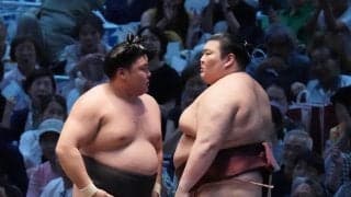 霧島が熱海富士退け１敗堅持　優勝への意識は考えず「楽しんで、楽しく」後半戦へ