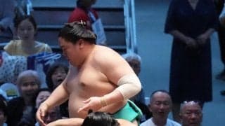 琴栄峰が６連勝で１敗守る「平常心で一日一番」優勝争いトップも「考えるのは早い」