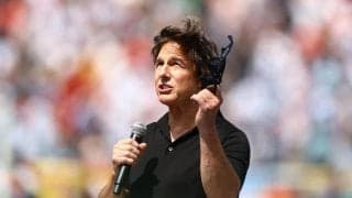 W杯決勝前にトム・クルーズがスピーチで登場「ミッション：インポシブルの撮影が始まるんか」
