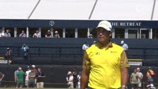 【動画】松山英樹は14位　3番ではグリーン外からバーディパットを決める