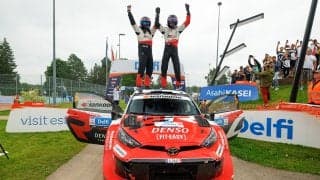 WRCエストニア：トヨタは初優勝のサミ・パヤリとオリバー・ソルベルグが1‐2フィニッシュ