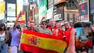 NYのW杯観戦イベント、5万人が熱狂　トランプ氏にはブーイング