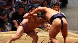 炎鵬が３連勝で白星先行「ここが勝負だと思って出ました」猛暑の名古屋も会場が「寒い」