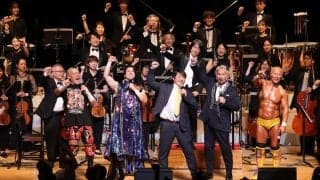 新日本プロレス×オーケストラ　異種格闘技戦にファン熱狂＆感動　棚橋弘至代表が感極まる一幕も