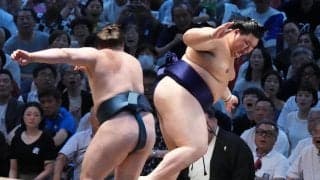 大荒れの９日目…２横綱２大関が総崩れ　大の里は４敗、豊昇龍は３敗目　安青錦ら３人が１敗死守