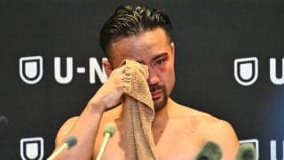 【ボクシング】会見で涙の比嘉大吾「続けたいですね。続ける分は」増田陸に敗れ王座逃す／一問一答