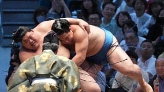 琴栄峰が９連勝で１敗守る　立ち合い変化にも崩れず「相手の相撲を取らせなかった」優勝争い考えず