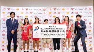 ラクロス女子・中沢姉妹　父は元サッカー日本代表・佑二氏！メダルで恩返し誓う　長女・こころ「いいところみせたい」ラクロス女子世界選手権２４日開幕