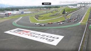 F1リザーブ岩佐がPPから“急失速” スタート直後に大混戦でまさか「5ワイド…そりゃ当たる」不運な展開に解説者も同情