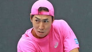  綿貫陽介 ストレート勝ちで初戦突破 