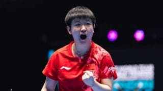 卓球女子世界1位・孫穎莎の偉業をWTT公式が称賛「史上最高の選手」　勝率は驚異の“91％”、絶対女王のデータを紹介