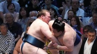 １敗は安青錦１人に…左足負傷しながらトップ死守　２敗は霧島、高安ら５人　横綱大の里は５敗目