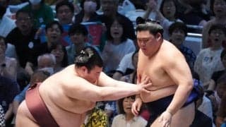 横綱大の里が５敗目「良くないですね…」熱海富士に立ち合いで当たり負け　12日目は大関霧島戦