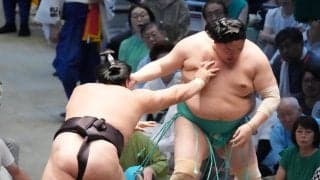 霧島が９勝目「誰？明日は」結びで横綱大の里戦に「誰とやっても一緒」優勝争いは「まだ早い」