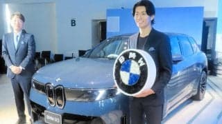 中村敬斗「欧州でプレーしたい気持ちある」　愛車ＢＭＷブランド・フレンド就任「魅力を伝えたい」
