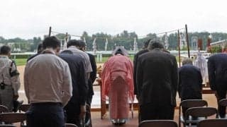 札幌競馬場で馬場浄め式と馬頭観音祭が執り行われる 人馬の安全を祈願