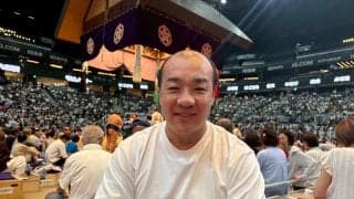 「にしたんクリニック」の西村社長が名古屋場所観戦　安青錦の大関復帰に感動、優勝予想は？