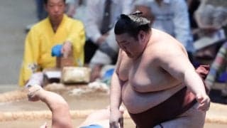 琴栄峰は取り直しの熱戦も３敗「力をつけている」と舞の海氏