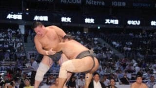 虫刺されで心筋炎発症、苦労人の行徳が勝ち越し「番付を早く戻したい」名古屋は屋外土俵も対策【大相撲】