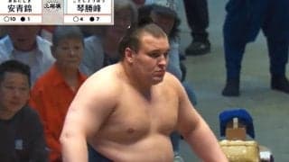 「見てられない」「歩き方がもう…」安青錦、花道を下がっていく姿にファン悲痛 「限界を超えてる」「休ませてあげて」