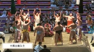 「異色すぎる」十両力士の“斬新な”化粧まわしが話題 ひと際目を引く存在感に「初めて見た」熱視線