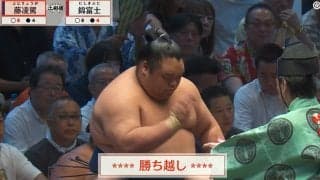 「気合が顔に残ってる」藤凌駕、取組直後に“ものすごい形相” 大相撲、名物実況も思わず驚嘆