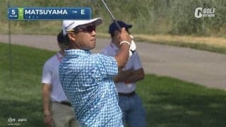 【動画】松山英樹・シェフラーが全英翌週大会に登場【3Mオープン1日目好プレー】