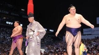 大の里、豊昇龍は１３日目終え勝ち越せず　千秋楽に史上３例目皆勤負け越しかけ横綱対決も【大相撲】