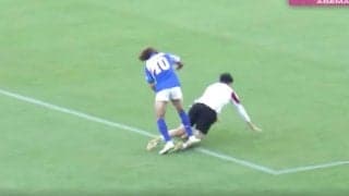 ウソでしょ…！？ 日本代表DF陣、“まさかの光景” 芸人チーム相手に“ガチンコ4バック”披露 板倉・冨安ら豪華布陣にスタジアム大歓声
