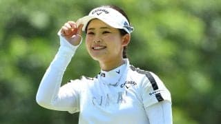 プロ３年目の政田夢乃、２日連続イーグル「おなかすいてしょうがないくらい」体調万全で最終日へ
