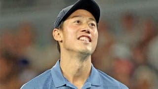  錦織圭へ 故郷・松江市が応援幕掲出 