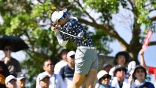 19歳加藤麗奈が単独首位キープ＆初V王手　最終日へ「上位争いし優勝という結果ついてくれば」