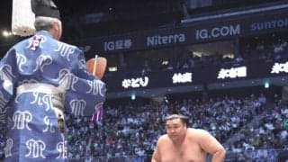 霧島　不戦勝で３敗守った　逆転Ｖへ一戦必勝誓う「一番にしっかり集中していきたい」
