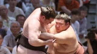 熱海富士“四度目の正直”へ望みつないだ！安青錦に勝って行くぞＶ決定戦