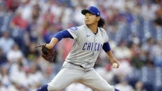 今永昇太が６回無失点で７勝目権利得て降板　怪物右腕スキーンズとの投げ合いで快投　鈴木誠也が怪物撃ち２点適時打で援護