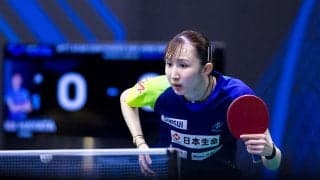 卓球女子は日本勢が4強独占で優勝争い　2冠が懸かる早田ひなは橋本帆乃香と対戦へ、佐藤瞳、長﨑美柚もベスト4進出【WTTサン・ジョゼ・ドス・カンポス】