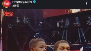元３団体統一ヘビー級王者ジョシュア冷や汗逆転KO勝利、11月計画の元WBC王者フューリー戦前進