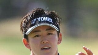 岩井明愛「一番風強かった気がするが」アイアンもパターも好調、41位→11位急浮上　米女子第３日