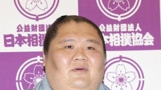 元幕内・大翔丸が引退会見「もう３５歳になってこれからもある。次に向かってやりたい」