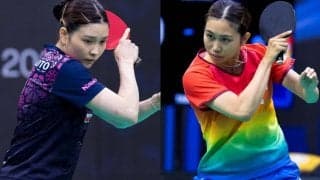 橋本帆乃香、佐藤瞳“Wカットマン”の躍動に公式称賛「堅守と不屈の精神」　日本人対決を制した28歳の奮闘を評価【WTTサン・ジョゼ・ドス・カンポス】