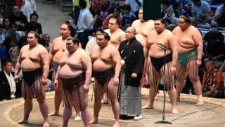 84歳名物客が「一段と素敵」　山の神の祖母“白鷺の姉御”が名古屋場所千秋楽も観戦