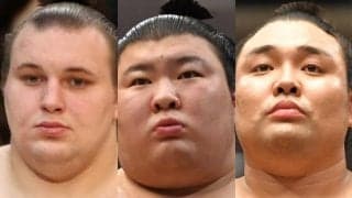 優勝決定戦はともえ戦に　熱海富士が安青錦に押し出しで完勝　霧島も琴桜との大関対決制し３人が１２勝３敗で並ぶ