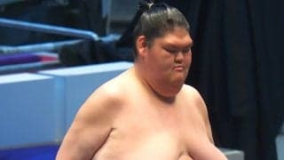 「まわしの上下で別人みたい」身長185センチ巨漢力士の“ほっそり美脚” 不思議な魅力が話題