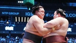 霧島悔し…「今日も何もできなかった」先場所に続き優勝決定戦で敗れる　来場所再び綱とりへ