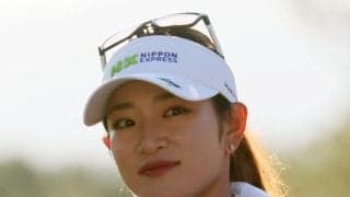 原英莉花「バーディーという言葉が絶滅危惧種な気持ち」強風に立ち向かい自己最高８位