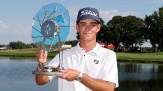 21歳のジャクソン・コイブン、プロ3戦目で米ツアー初優勝「とても嬉しい」