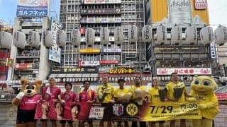 【Ｃ大阪】ドルトムント歓迎イベントで道頓堀クルーズ　両クラブでプレーの香川真司も乗船