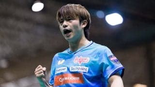宇田幸矢が国際大会4強入りで23位に浮上　松島輝空が3位、張本智和が5位でトップ10維持　上位は変動なし｜卓球男子世界ランキング（2026年第31週）